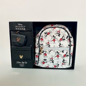 Disney Mickey Mouse Mini Backpack 3 Piece Gift Set